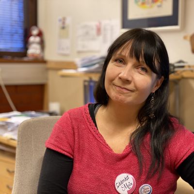 Inarin kunnan viestintä- ja yhteistoimintajohtaja Anne-Marie Kalla.