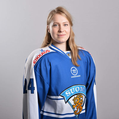 Jennica Haikarainen från ishockey landslaget
