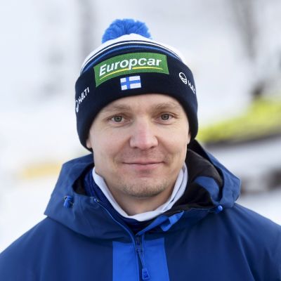 Finlands chefstränare Petter Kukkonen i Ruka.