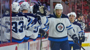 Laine gjorde 44 mål under sin andra säsong i NHL. Patrik Laine.