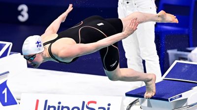 Fanny Teijonsalo i EM i Budapest.