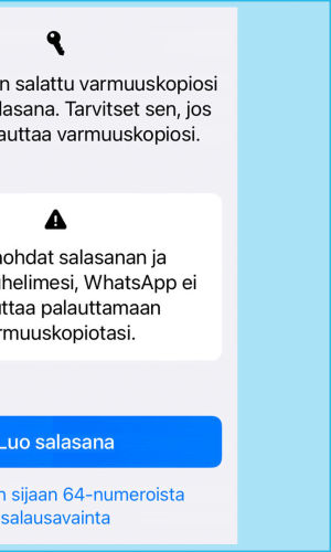 Puhelimella luetaan QR-koodi tietokoneen ruudulta. Whatsupin käyttö tietokoneella Android 2