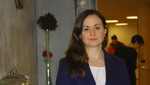 Silja Borgarsdottir Sandelin (SFP) vill att EU prioriterar åtgärder mot klimatförändringen. Silja Borgarsdottir Sandelin, viceordförande för SFP