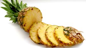 Paloiteltu ananas
