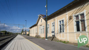 Nokian rautatieasema on yksin UP:n kuvauspaikoista.