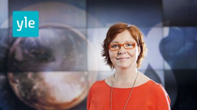 Heidi Finnilä är programledare för Obs debatt, Svenska Yle