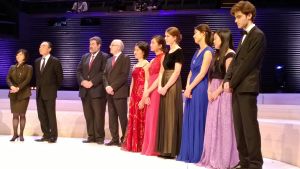 The finalists are waiting for the results