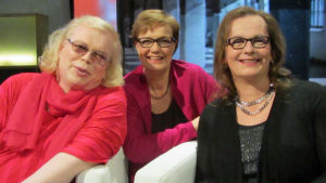 Maritta Pulkkinen (vas,), Hilla Blomberg, Vera Maria Räsänen