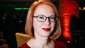 Fantasyförfattaren Maria Turtschaninoff Maria Turtschaninoff på Yle Fems litteraturfest