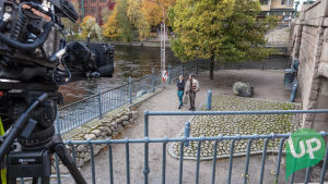 Uuden Päivän kuvaukset Tampereella.