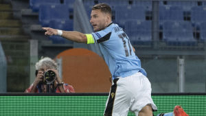 Ciro Immobile firar sitt mål mot Dortmund. Ciro Immobile.