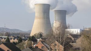 Kärnkraftsverket Tihange i Belgien i mars 2016.