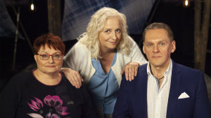 Elina Juusola, Maarit Tastula ja Hannu Kortelainen