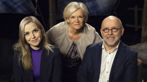 Sanna-Leena Perunka, Anne Flinkkilä ja Tapio Ojala