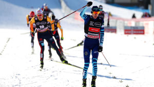 Ilkka Herola firar sin andraplats.