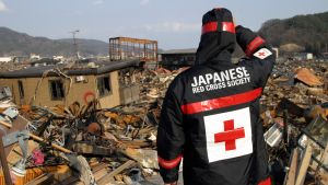 Röda Koset i Japan står på Pedersens besökslista Röda korset i Japan
