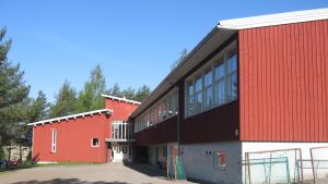 Degerby skola har drygt 100 elever då man räknar förskolan med. Degerby skola.