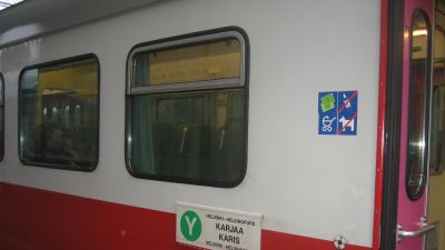Y-tåg på Karis station