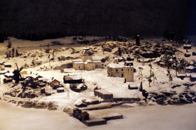 Miniatyrmodell av Helsingfors anno 1739-1742, 1991