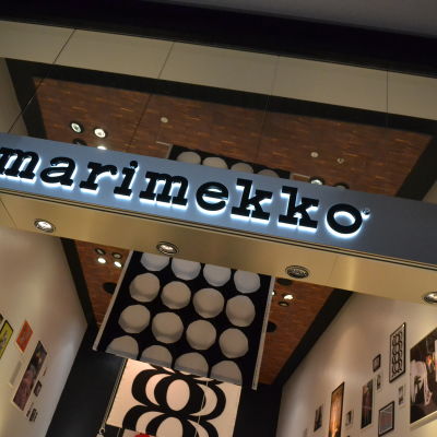 marimekko-affär på Kastrup.