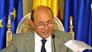 Rumäniens president Traian Băsescu anklagas för diskriminering. Traian Basescu