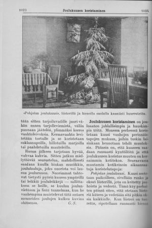 Ohje kuusen koristelusta
