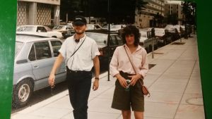 Tansssijat Jens Walentinsson ja Vivianne Budsko viettivät kesän 1981 töissä ja turisteina Italian La Speziassa. Tansssijat Jens Walentinsson ja Vivianne Budsko viettivät kesän 1983 Italian La Speziassa.