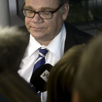 Timo Soini i Helsingfors den 8 oktober 2015.