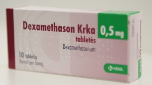 Läkemedlet dexametason är billigt och brett tillgängligt . Det har använts sedan 1960-talet. Läkemedlet dexametason