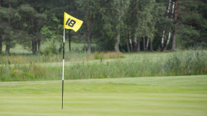 Virvik golf har 18 hål som de 700 medlemmarna gärna spelar på. Håll 18 på Virvik golf.