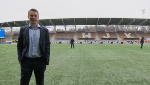 Mattias Gestranius inser att matchfixing är ett problem i Finland. Mattias Gestranius