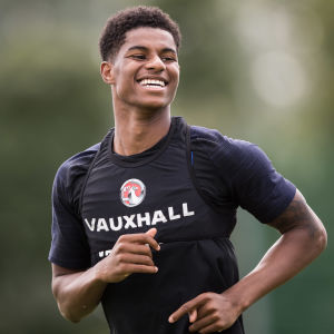 Marcus Rashford lär få spela mot Belgien. Marcus Rashford lär få spela mot Belgien.