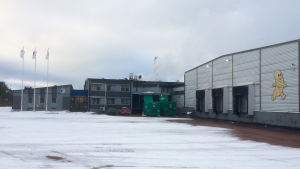 Chipsfabriken i Haraldsby på Åland.