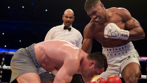 Förlustmatchen mot Anthony Joshua i april 2017 blev Wladimir Klitschkos sista. Förlustmatchen mot Anthony Joshua i april 2017 blev Wladimir Klitschkos sista.