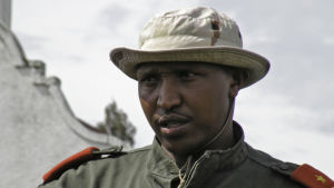 Bosco Ntaganda år 2009. Efter ett fredsavtal övergick den tidigare krigsherren i den kongolesiska arméns tjänst. Han gjorde ändå uppror med M23-gruppen några år senare. Bosco Ntaganda år 2009 då han tjänstgjorde i den kongolesiska armén.