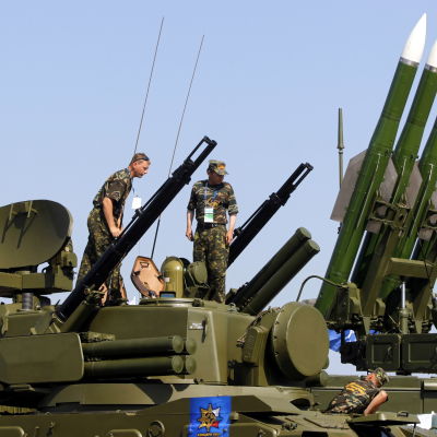 Ruska Buk-missiler.