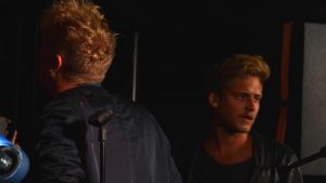 Norlie & KKV på scenen under Svenska Talande Klubben i Vasa. Norlie & KKV på STK i Vasa.