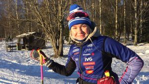 Rebecca Ehrnrooth tror inte hon kommer att stressa över sin debut i junior-VM. Rebecca Ehrnrooth är redo för sitt första stora mästerskap. JVM i Lahtis 2019.