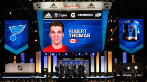 Robert Thomas är en av St. Louis mest lovande spelare. Robert Thomas draftades 2017.