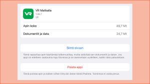 IPhonesta sovelluksia saa poistettua asetusten kautta tai suoraan aloitusnäytöltä. Ohjeet mobiilisovelluksen poistamiseen