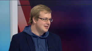 Doktoranden i historia Oscar Winberg forskar i amerikansk politisk historia och tv-underhållning. Oscar Winberg
