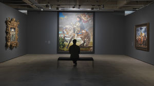Michael Jackson på hästryggen av Kehinde Wiley - parafras på Rubens berömda målning av kung Filip ll av Spanien Michael Jackson på hästryggen av Kehinde Wiley - parafras på Rubens berömda målning av kung Filip ll av Spanien