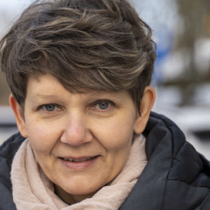 Mamma till ett barn med intellektuell funktionsnedsättning. 