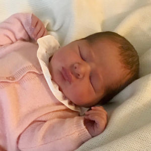 Prinsessan Madeleine och Christopher O’Neills dotter föddes 9.3.2018.