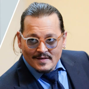 Kuvassa Amber Heard ja Johnny Depp.