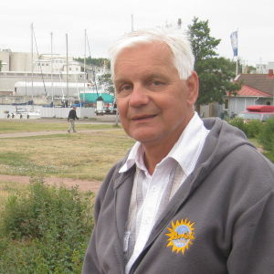 Folke Pahlman hade fullt upp i sommar med att lämna in blanketter för alla olika evenemang. centrumkoordinator folke pahlman