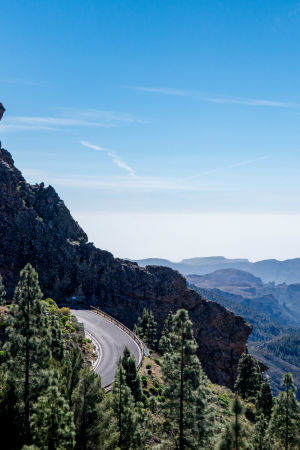 Hur skulle det sitta med en utflykt upp i bergen på Gran Canaria under julhelgen? Vuoristotie Gran Canarialla.