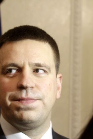 Lyckas premiärminister Jüri Ratas behålla Centerpartiets stöd bland de ryskspråkiga väljarna? Estlands premiärminister Jüri Ratas.