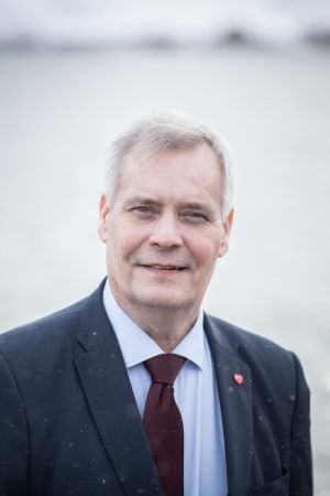 sdp:n puheenjohtaja Antti Rinne