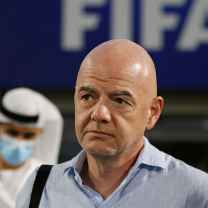 Gianni Infantiono, en ofta kritiserad Fifa-ordförande. Gianni Infantiono, en ofta kritiserad Fifa-president.